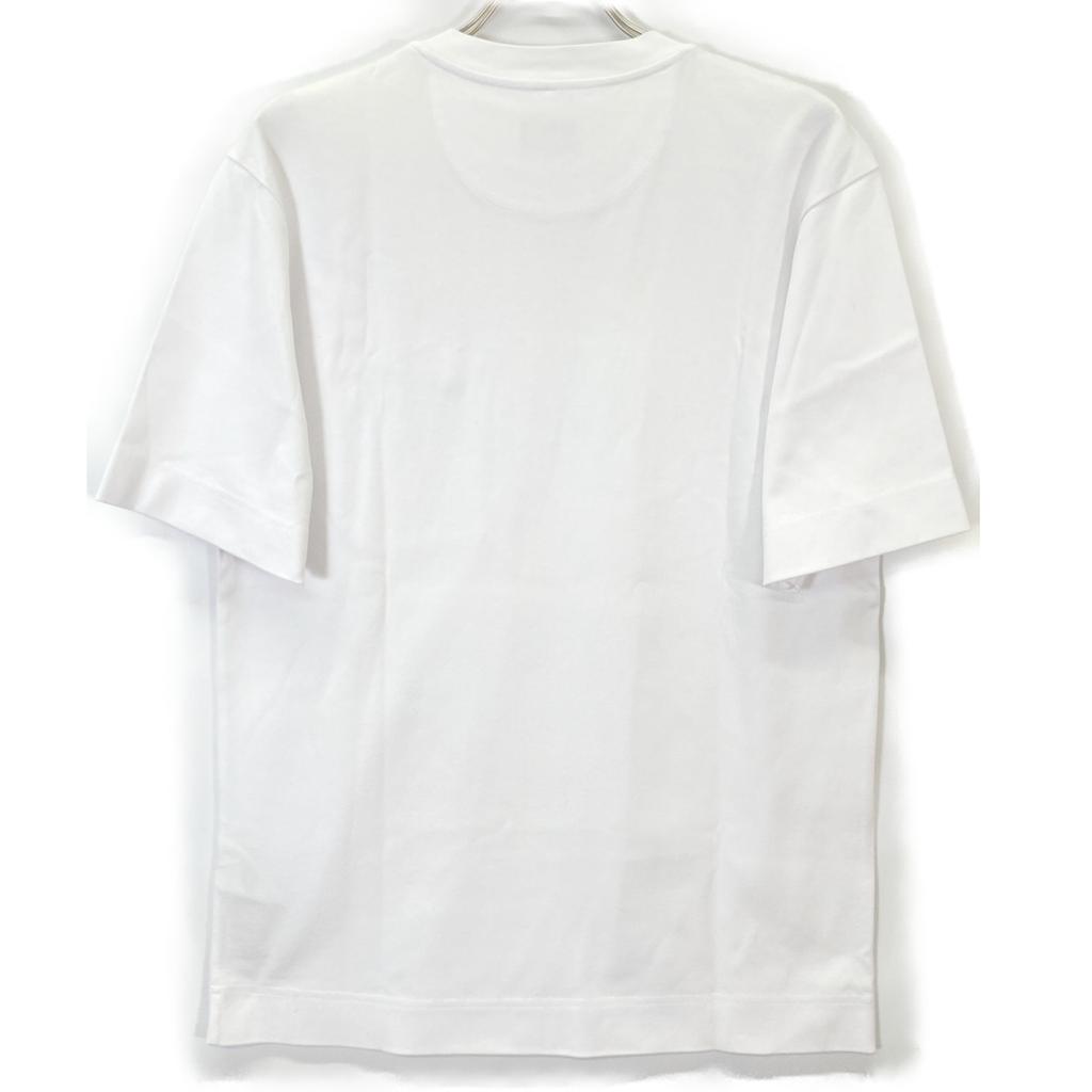 Fendi FY0936 ARYR White 24 Year Zip Pocket T-Shirt Tops S whiteUsed