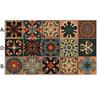 Moroccan Style Peel & Stick Self-adhesive Wall Tiles Vintage Colorful Waterproof Decals for Kitchen Bathroom Living Room Decor DIY Home Stickers