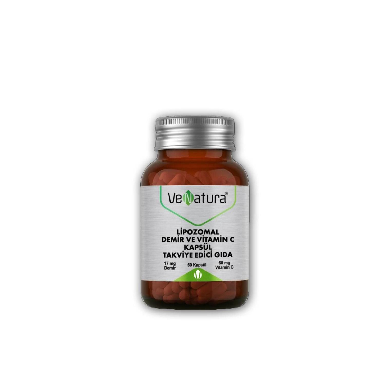 

Liposomal Iron And Vitamin C 60 Capsules