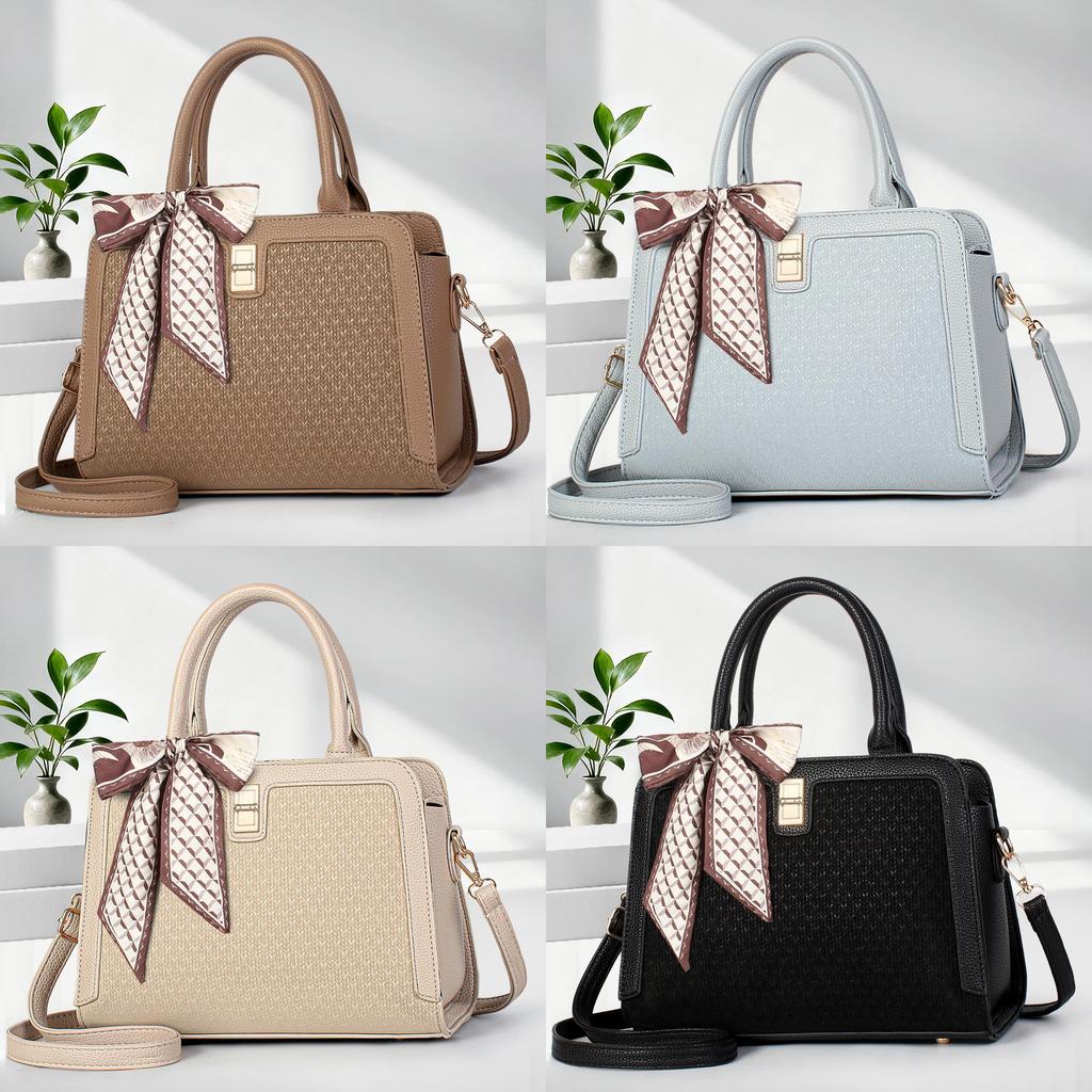 Pu Leather Casual Crossbody Bag For Women With Multiple Pockets For Daily Use