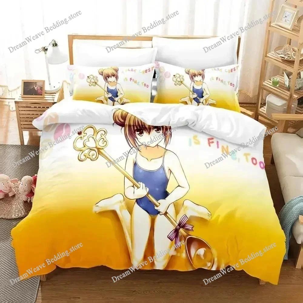Fashion 3D Print Anime Bed Sheet Toradora Bedding Set Single Twin Full Queen King Size Bed Set Adult Kid Bedroom Duvetcover Sets