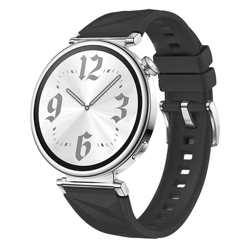 Silicone Strap For Huawei Watch GT6/GT5 41MM Official Color Lce crystal Patterned Bracelet For Huawei WatchGT4 41MM/GT5 Pro 42MM