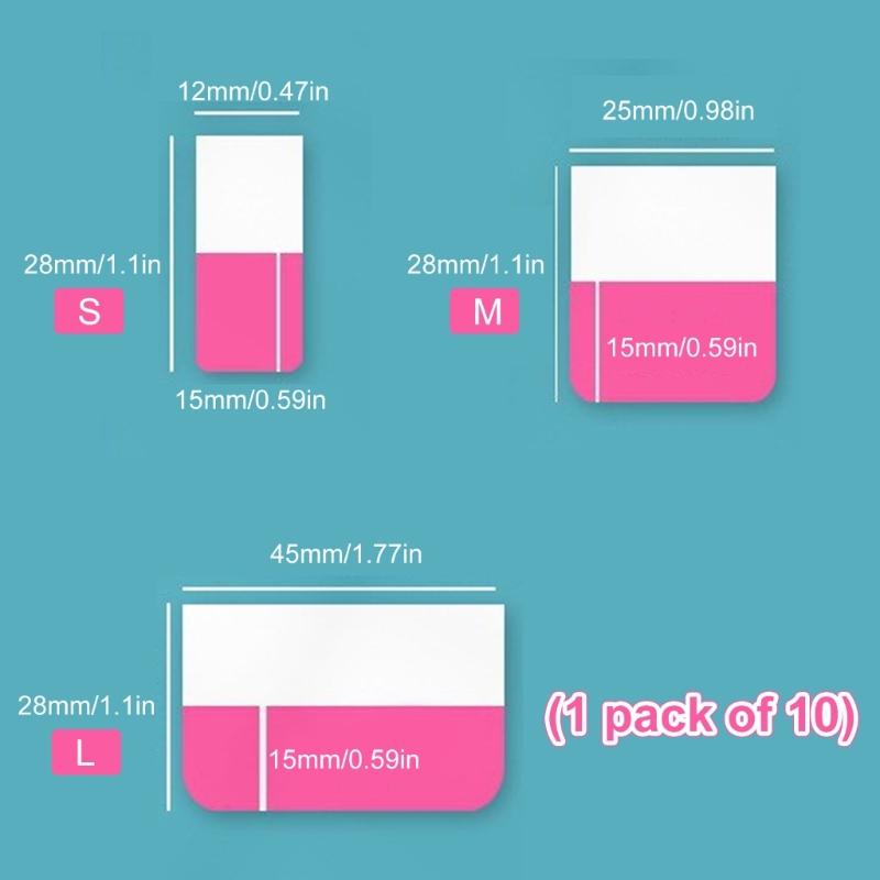 Mini File Tabs Book Markers, Bright Color Page Index Sticker, Writeable Labels Stick Notes Index Tabs Page Markers