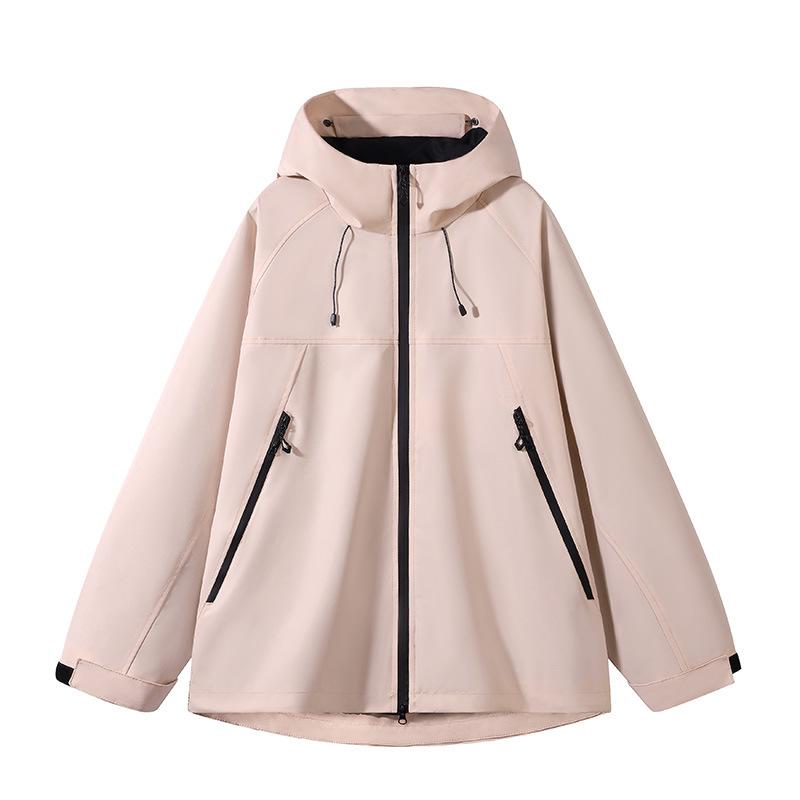 Bird Home with Live Burst Storm Jacket Lovers Autumn Single Windproof Waterproof Mountaineering Jacket