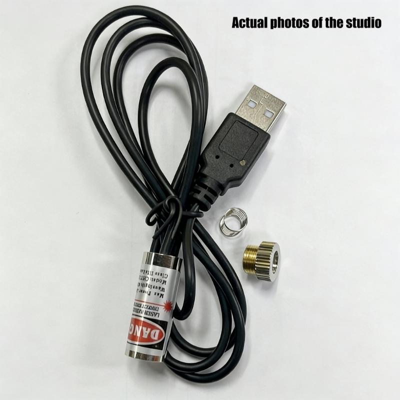 Red Line Light Projector USB Powered Quilting Positioning Light for Stitching Alignment Fabric Cutting and Woodworking