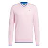 Originals Knitsweater Cashmere Golf Series Fashion Versatile Comfortable Long Sleeve Sweater Men Sweater Transparent-Pink JP1192