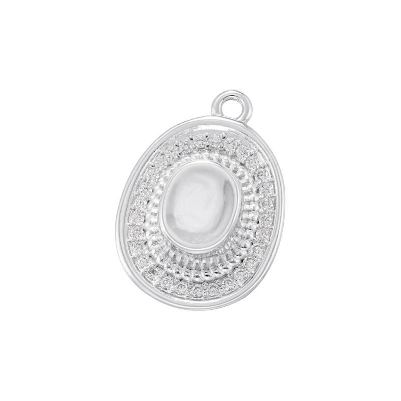 ZHUKOI Western Cowboy Desert Metal Pendant Golden Plated with CZ Stone Jewelry Accessories :VD1757-VD1765