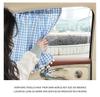 Little Bear Cartoon Cotton Car Sun Shade Curtain: Universal Heat Insulation and Sun Protection for Summer