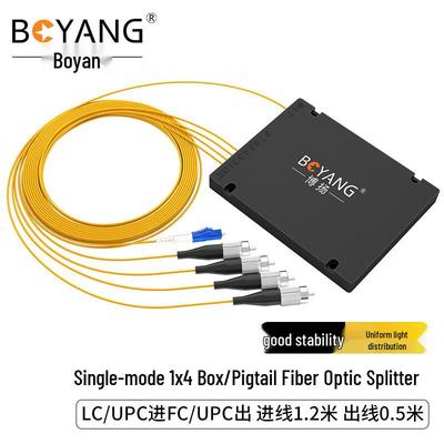 1x4 Single Mode Fiber Optic Splitter