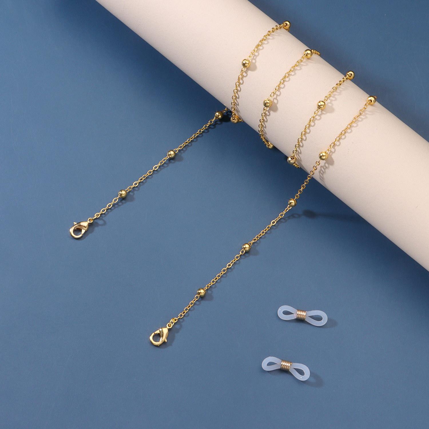 

Accessories, fashionable geometric bead chain, glasses chain, temperament mask, dual-purpose accessories