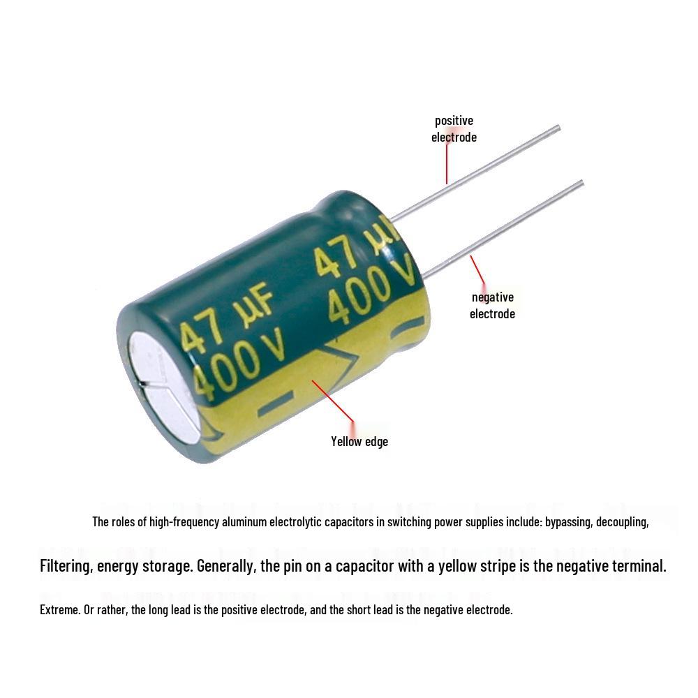 High-Frequency Low-ESR Capacitor: 50V, 1UF to 68UF