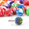 Games Elastic 20mm Mini for Child Rubber Ball Jumping Balls Swirl Bouncing Balls Bouncing Balls