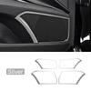 For Toyota Camry 70 XV70 2018~2025 Hybrid Car Left Right Door Audio Stereo Speaker sequins Decorative Cover Interior Accessories