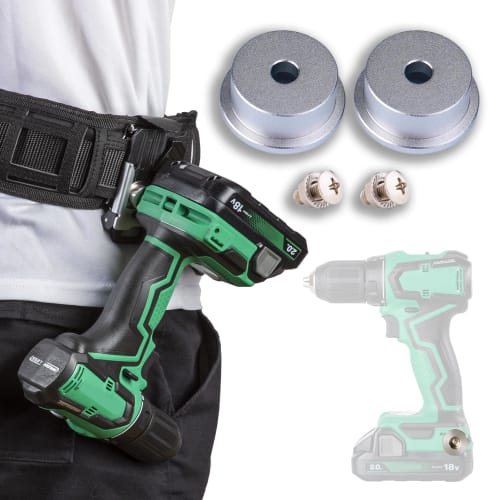 LVORTX One-Touch Tool Holder Male Mounting Bracket [High-Strength Aluminum Alloy, Rotating/Swinging]. Attach Your Favorite Tools, Tool Bags, and More