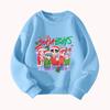HUNTRX Devil Hunter Weihnachten Kinder Rundhals-Sweatshirt mit Rumi, Mira, Zoey Design für festlichen Spaß