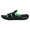 Alpha Abrasion Resistant Casual Slippers Unisex Black Green Yellow 3025051-002