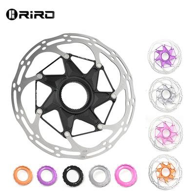 RIRO Center Lock Fahrradscheibe 140MM 160MM Bremsscheibe Schwimmende Struktur Scheibe Hohe Festigkeit Wärmeableitung Fahrrad Bremsscheibe