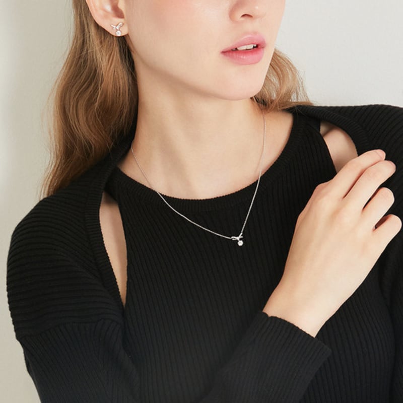 

J.ESTINA HERBOW Necklace (JJRBNQ4BF281SW420) single type