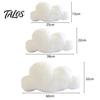 Throw Pillow Cute Comfortable Touch PP Cotton Stuffed Living Room Sofa Cloud Shape Cushion Daily Use
