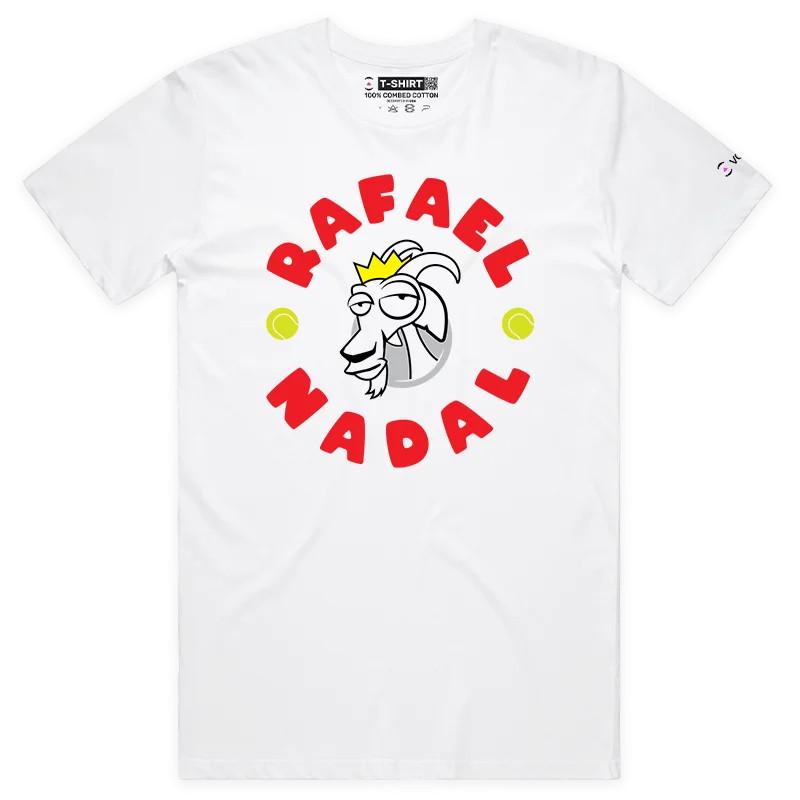 VOICEART Футболка Рафаэль Надаль Серия GOAT с графикой премиум-качества 3XL