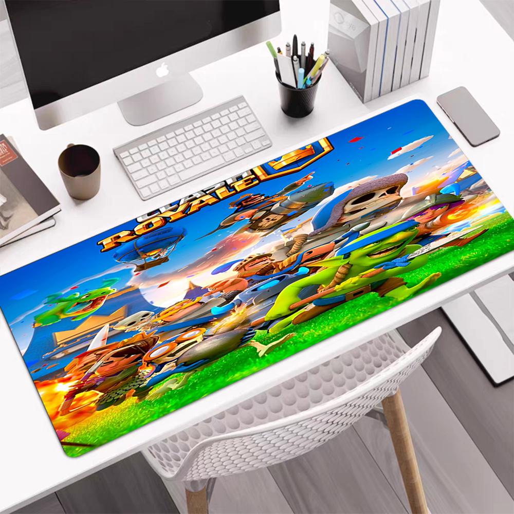 Clash Royale Theme Mouse Pad, Non Slip Rubber Base, Multifunctional Office & Home Decor, Perfect for Workspace Personalization.