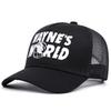 Wayne's World Bestickte Baseballkappe Herren- und Damen-Outdoor-Sportveranstaltungskappe Amerikanische Trucker-Kappe Trend Mode