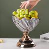 Flavinmci European Crystal Glass Fruit/Candy Plate