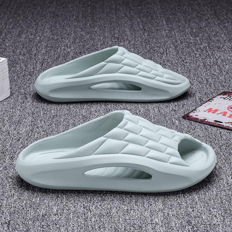 Fashion Couple Slippers Wear-resistant Non-slip Fashion Breathable Trend Versatile Comfortable Waterproof Thick-soled Shoes Summer Main