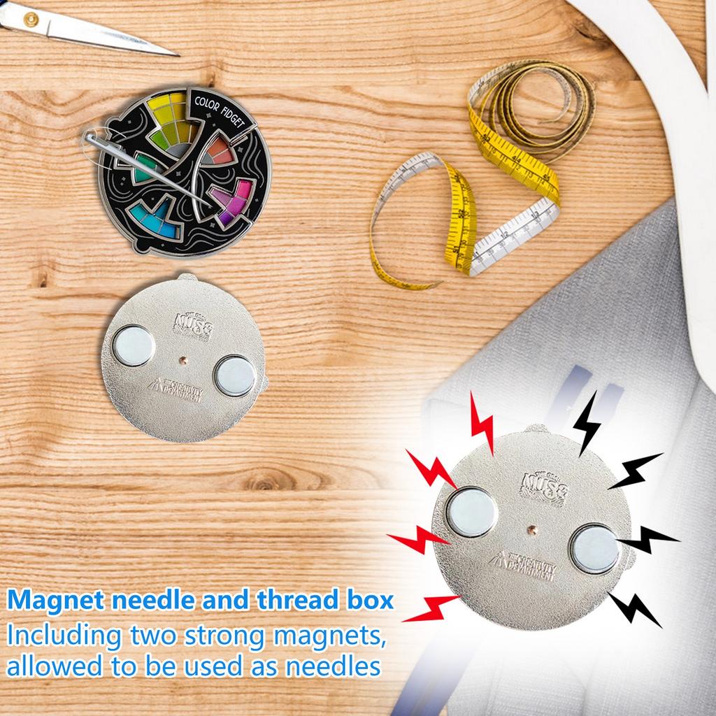 Color Wheel Magnetic Plate For Fixed Surface Such As Magnetic Board Or Sewing Circle