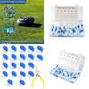 Self Stripping Wire Connectors Waterproof Connectors Set for 22 To 14 AWG Cables for Robotic Lawn Mowers & Irrigation