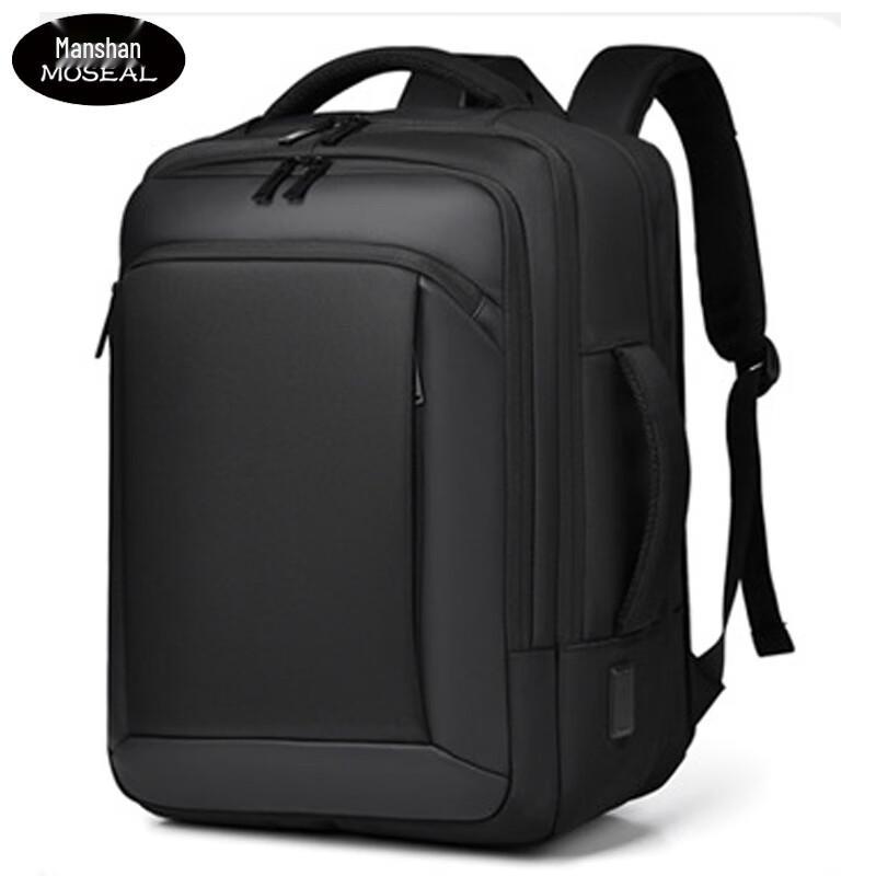 Manshan Premium Expandable Business Laptop Backpack One Size