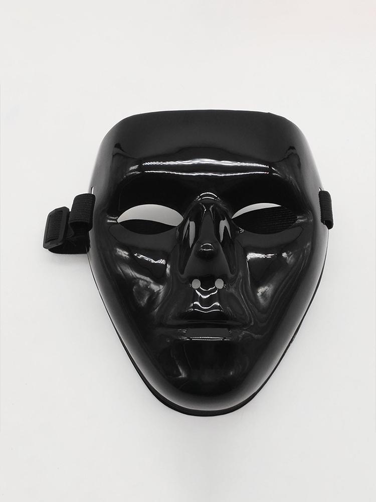 Maschera Hip Hop per Adulti Uomini Donne Maschera Spettrale per Adulti Maschera Horror per Adulti Oggetti di Scena per Halloween Costumi Accessori Maschera Integrale