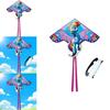 Unicorn Flying Kite With Polyester Material And Glass Fiber Frame For Kids And Outdoor Play