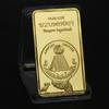 Freemasonry Commemorative Gold-Plated Coin Bars (Established 1776)