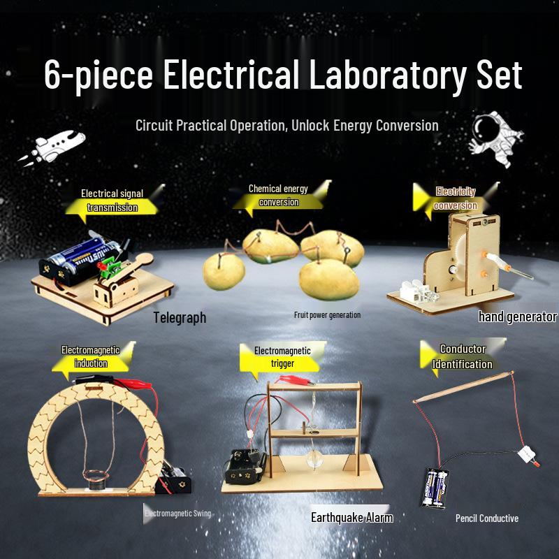 June 61 Science Experiment Set for Kids: DIY Technology & Educational Toys