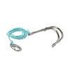 Scuba Diving Double Dual Stainless Steel Drift Hook with Luminous Line for Cave Dive AccessoriesLuminous Sky Blue
