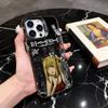 Death N-NoteS M-MisaS A-Amane-es Phone Case For iPhone 17,16,15,14,13,12,11 Plus,Pro Max,Colorful Silver Phone Case Funda Cover