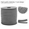 7 Core Strands Paracord Polyester Braided Cord Durable Parachute Cord  Camping