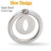 Extreme Small Stainless Steel Cock Cage Chastity Lock Ring For Man Belt