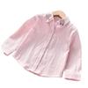 Girls' Cotton Lollipop Shirt - Spring/Autumn Korean-Style Doll Academic Fashion