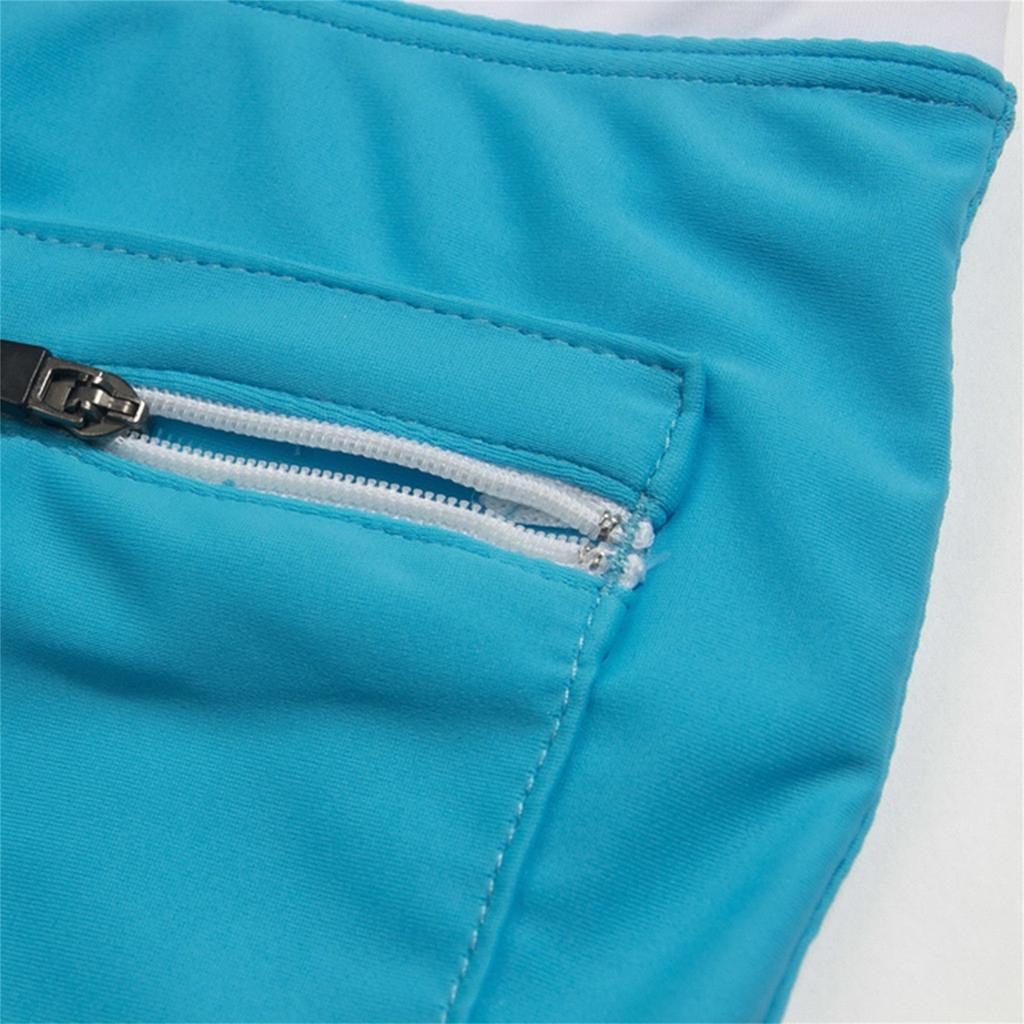 Herrebadebukser Herrebadebukser Mote BadedraktLomme Glidelåsdesign Strandbadedrakt Boksershorts