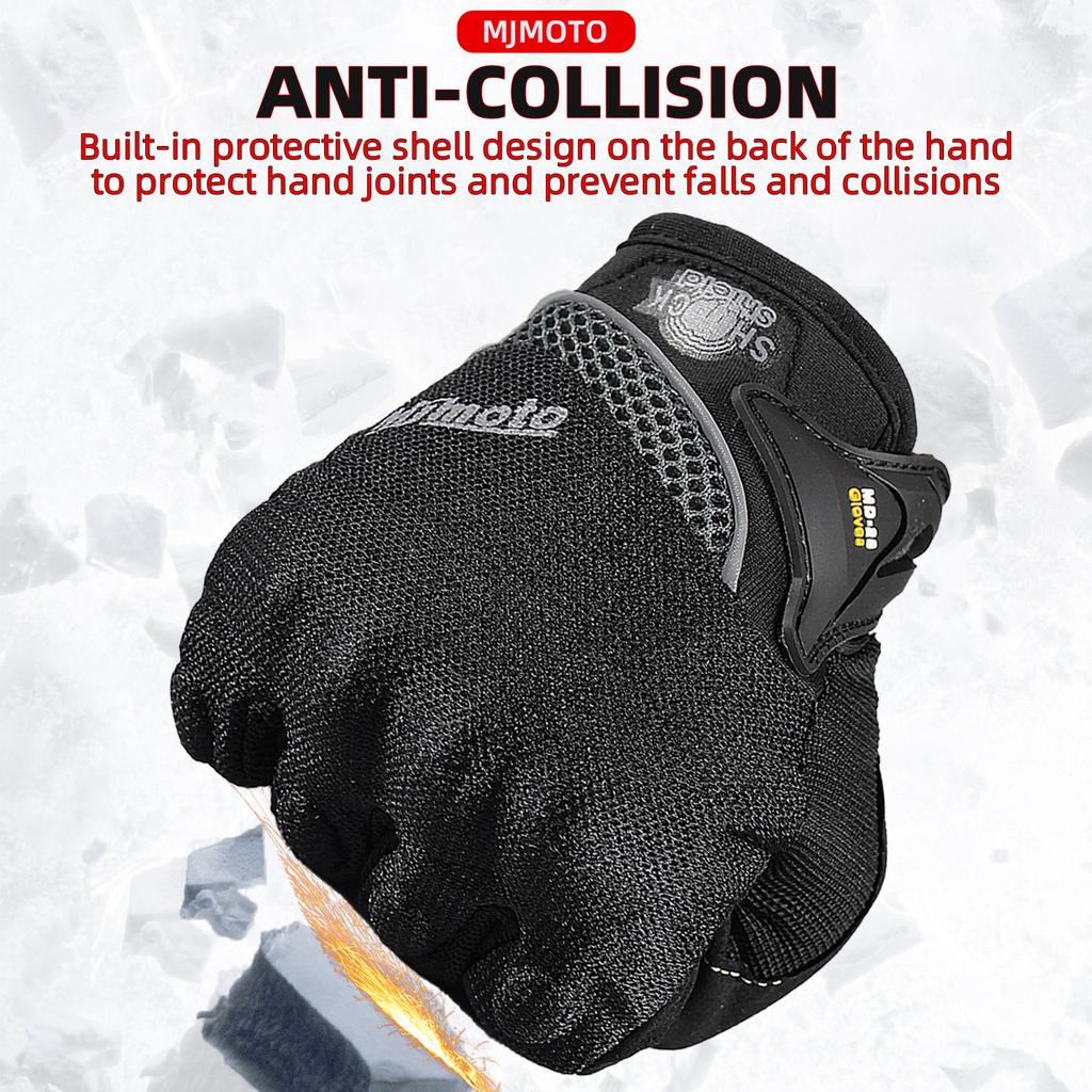 Gloves anti-drop and non-slip touchscreen locomotive riding gloves outdoor off-road protective equipment
