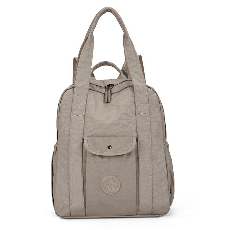 Schoolbag Fashionable Korean Version of College Student Schoolbag Computer Bag New Versatile Large-capacity Backpack Simple Commuter Tote Bag