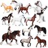 Children's Wildlife Simulation Horse Rider Toy Set