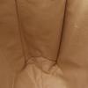 Used Chloe WOODY Medium Tote Tote Bag canvas leather Beige Brown Used Women