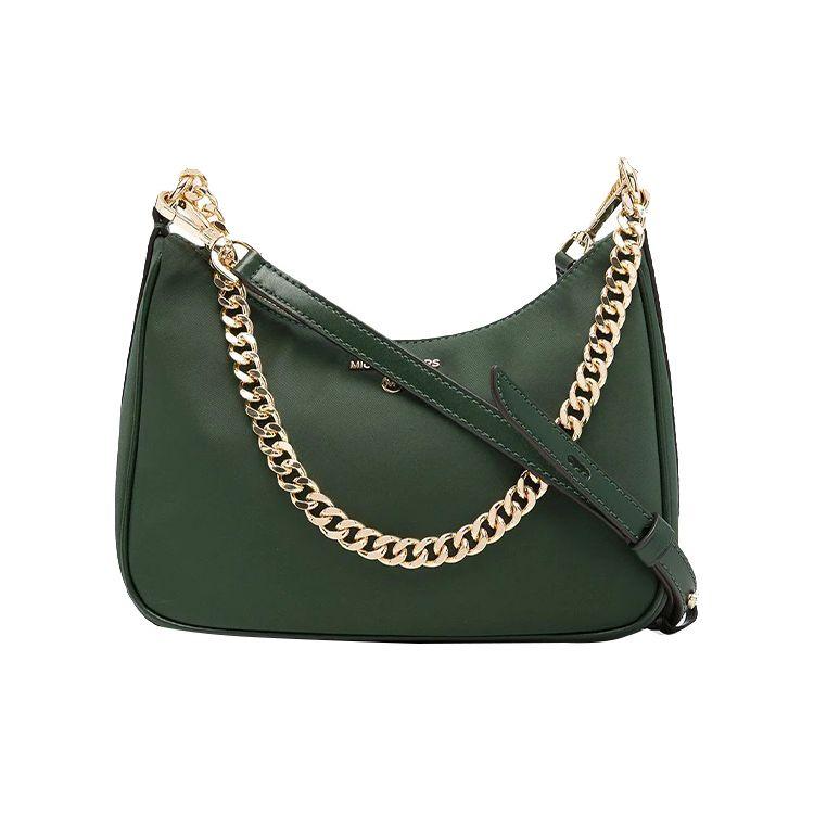 

Michael Kors MK Jet Set Charm Solid Vintage Leather Underarm Crossbody Shoulder Bag Women bags Moss-Green 32F1GT9C8C-309 Basic Set (Bag+Dust Bag)