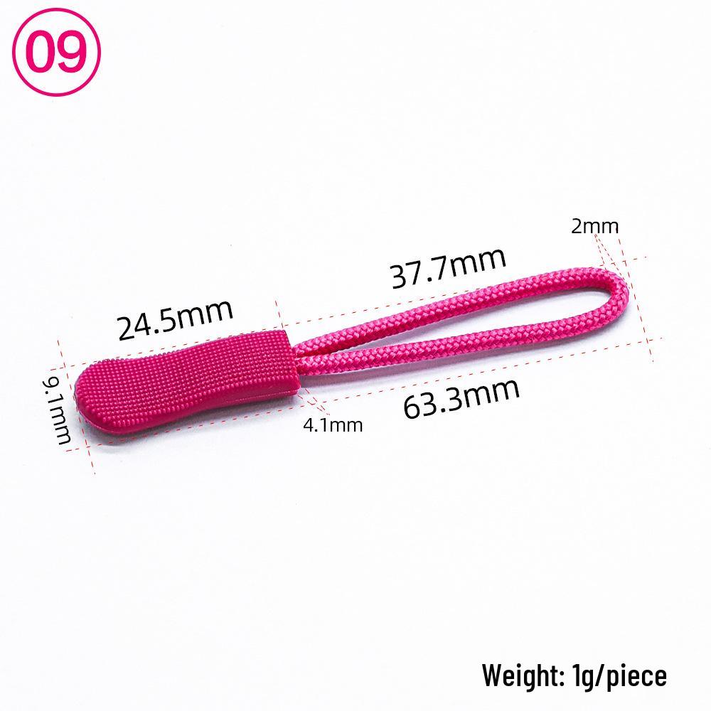 Eco-friendly TPU Caterpillar Zipper Head Pull Cord