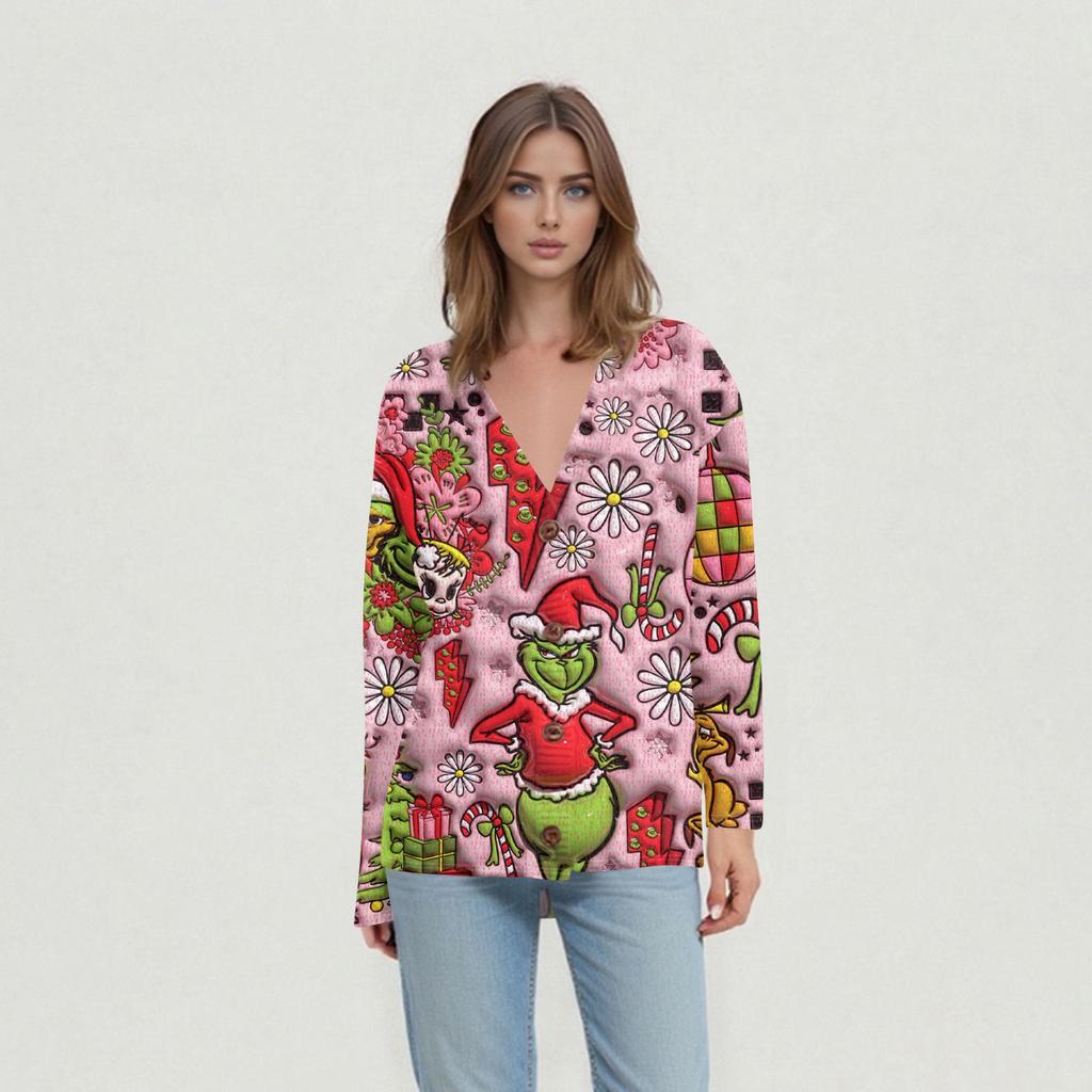 Women's Casual Everyday Tops Knitted Cardigan Jacket
