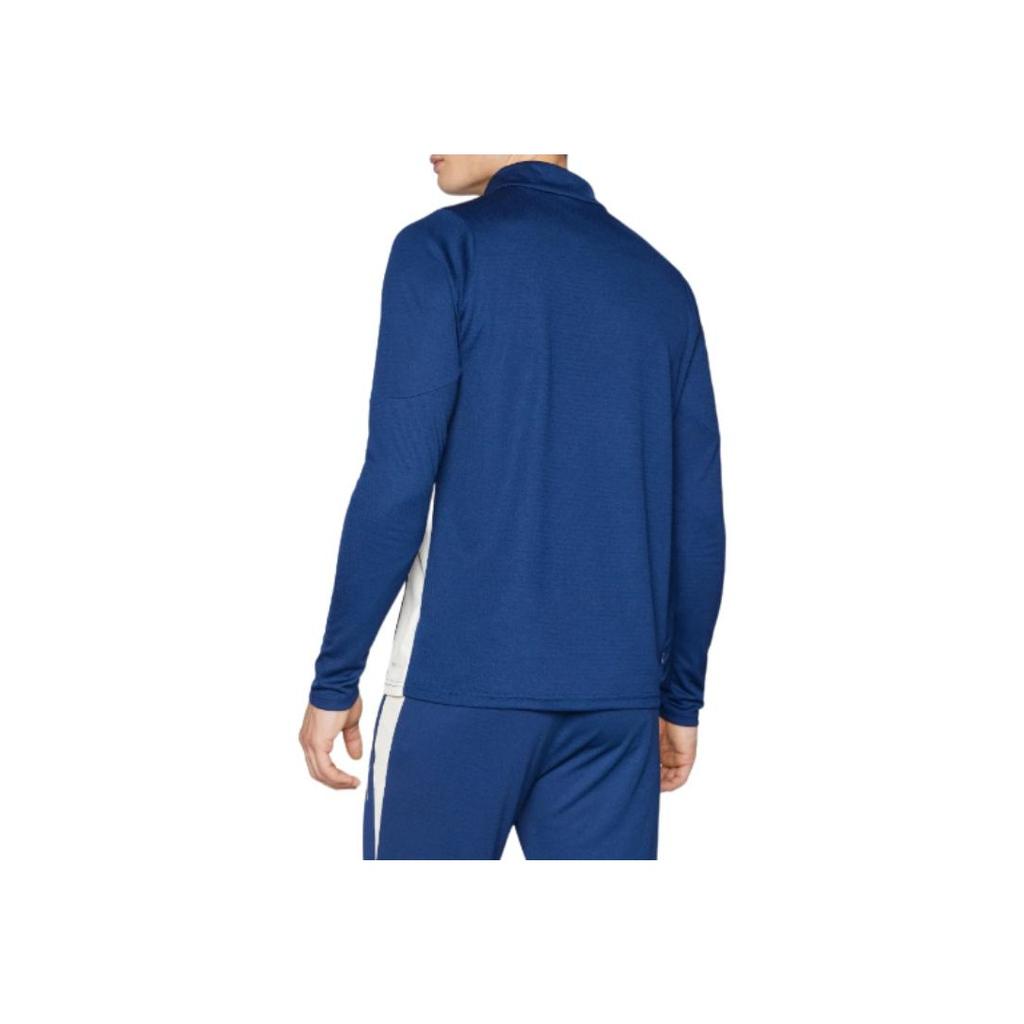 Puma Logo Badge Print Slim Fit Long Sleeve T-Shirt Men tops Persian-Blue 779519-13