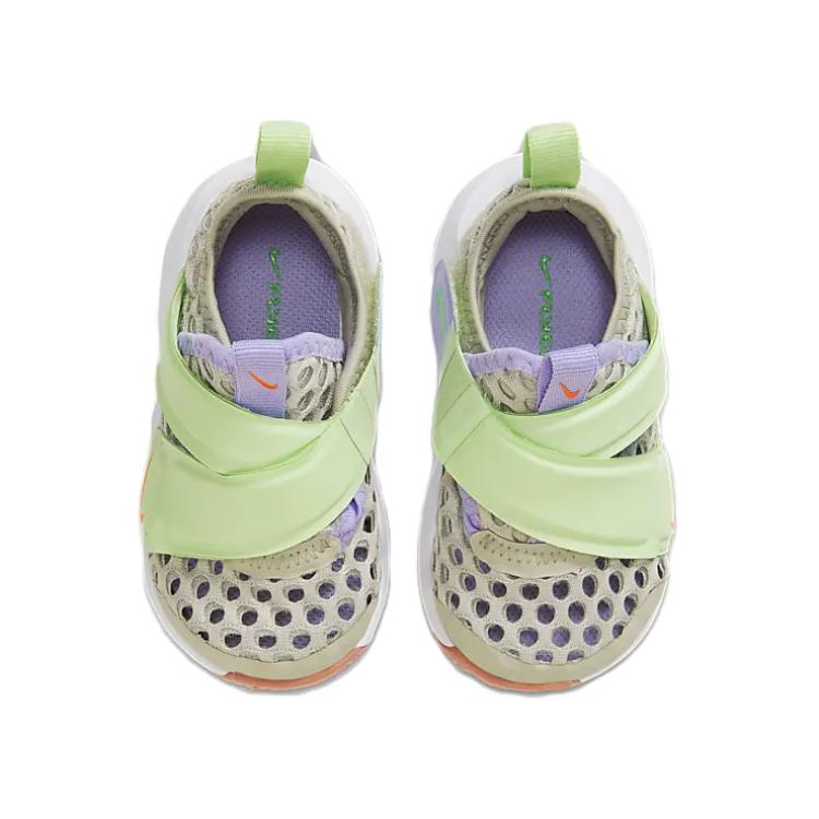 Nike Flex Advance Flexible Breathable Comfortable Durable Non-Slip Wear-Resistant Low-Top Casual Shoes Baby sneaker Gray Green Purple DC9367-013